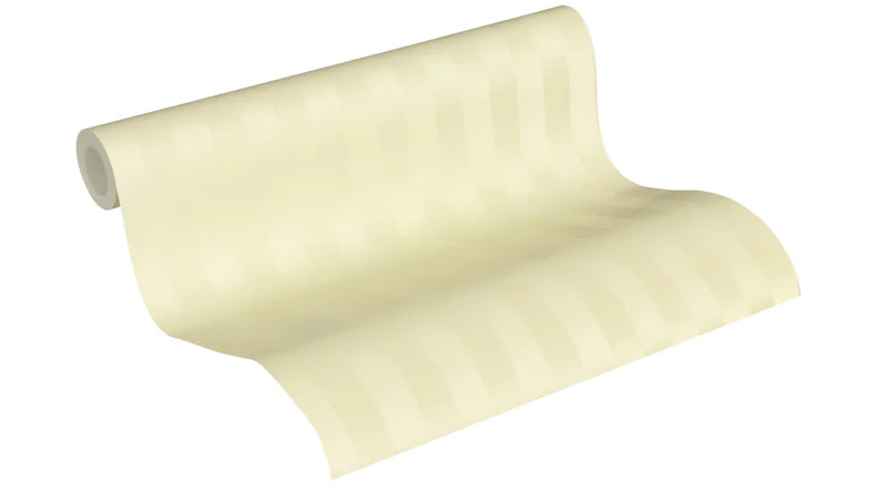 papier peint en vinyle jaune rétro à rayures classiques romantico 274