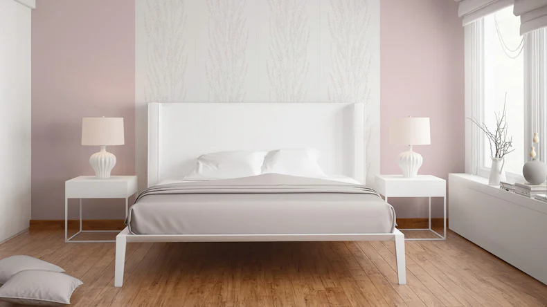 Carta da parati in vinile Blooming A.S. Création Vintage Bianco Grigio Metallico 671