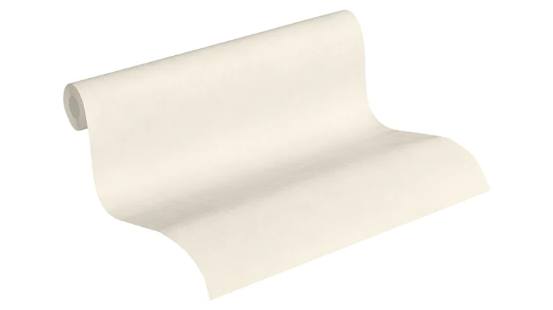 papier peint en vinyle crème moderne classique uni Sumatra 706