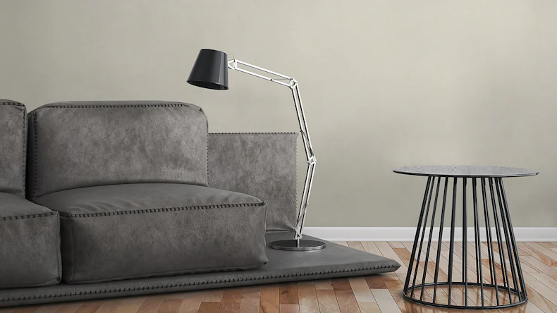 papier peint en vinyle crème moderne classique uni Sumatra 706