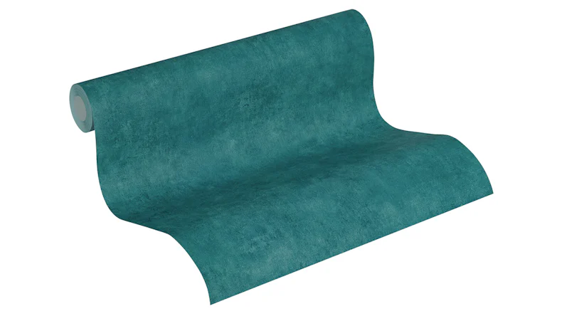 papier peint en vinyle bleu moderne classique uni Sumatra 709