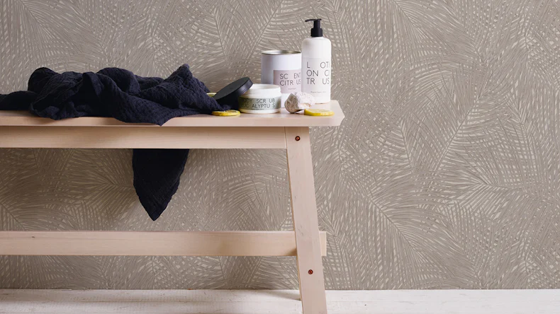 Vinyltapete braun Modern Blumen & Natur Bilder Sumatra 712