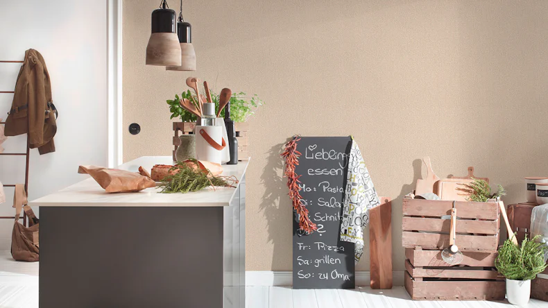 Vinyltapete orange Modern Uni Sumatra 742