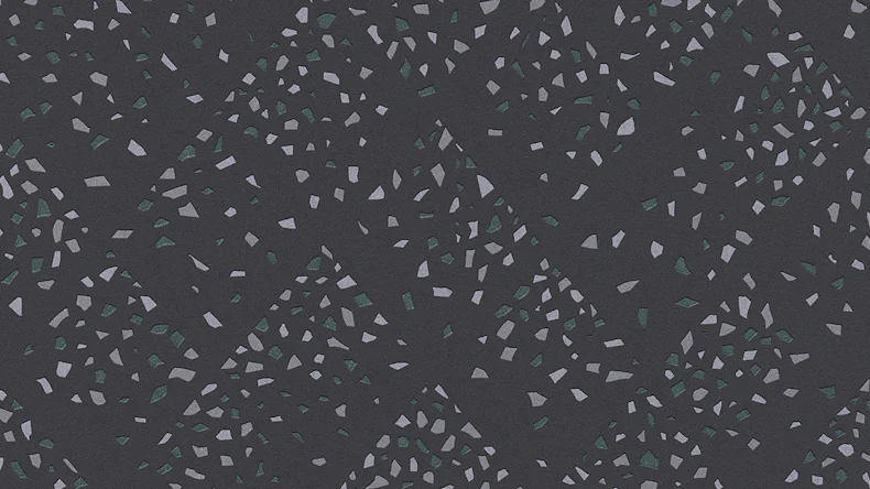 Vinyltapete New Walls 50's Glam Livingwalls Retro Schwarz Metallic Grau 945