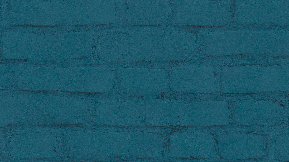 Vinyltapete Neue Bude 2.0 Edition 2 Stones & Structure A.S. Création Modern Steinwand Blau Grün Schwarz 144