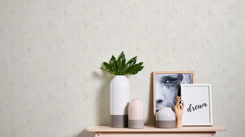 Vinyltapete grau Modern Uni Neue Bude 2.0 Edition 2 164