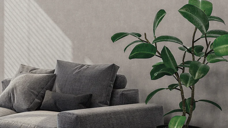 papier peint en vinyle gris moderne classique uni Nouveaux murs 183