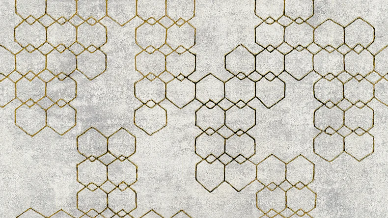 Vinyltapete New Walls Urban Grace Livingwalls Modern Grau Metallic 244