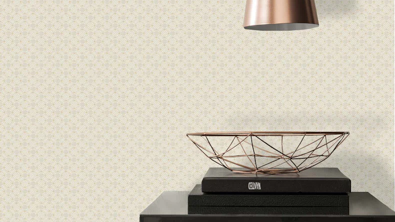 Vinyltapete beige Modern Uni Asian Fusion 683