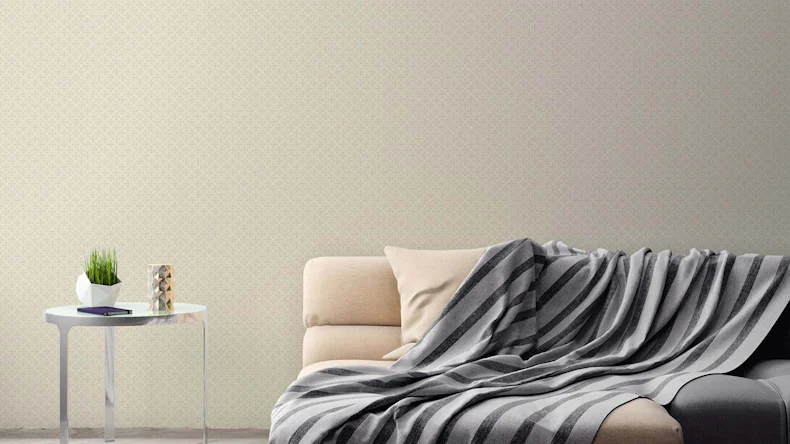 Vinyltapete beige Modern Uni Asian Fusion 683