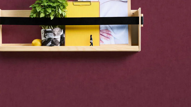 Vinyltapete lila Modern Retro Uni Geo Nordic 362