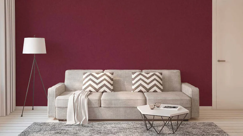 Vinyltapete lila Modern Retro Uni Geo Nordic 362