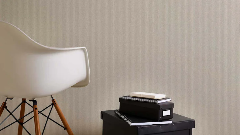 vinyl wallpaper beige modern retro stripes New Elegance 502