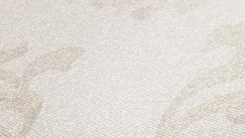 carta da parati in vinile beige fiori moderni e ornamenti naturali New Elegance 521