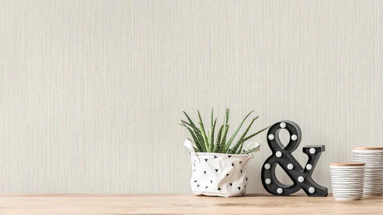 Vliestapete VILLA Uni Klassisch Weiß 597