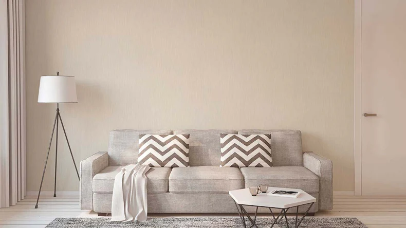 Vliestapete VILLA Uni Klassisch Weiß 597