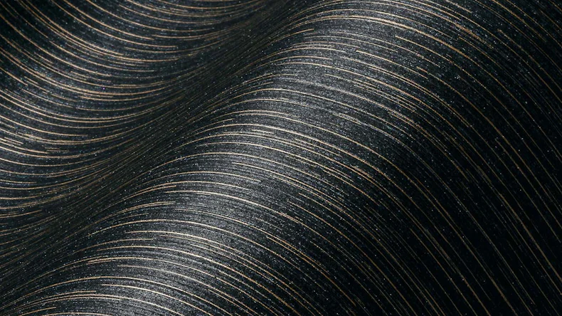 Vliestapete VILLA Uni Klassisch Schwarz 598