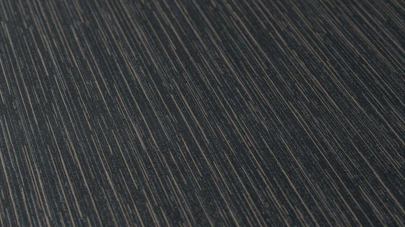 Vliestapete VILLA Uni Klassisch Schwarz 598