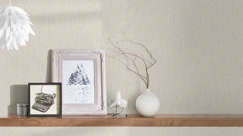 Vliestapete VILLA Uni Klassisch Weiß 602