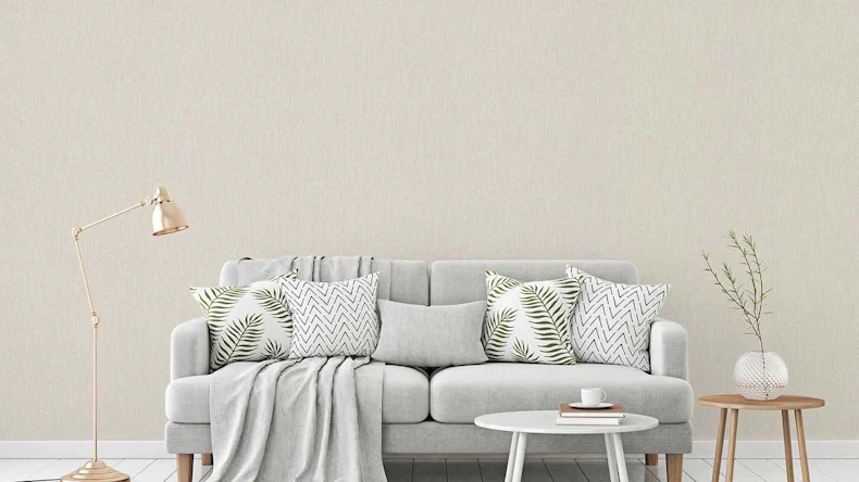 Vliestapete VILLA Uni Klassisch Weiß 602