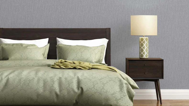 Vliestapete VILLA Uni Klassisch Blau 605