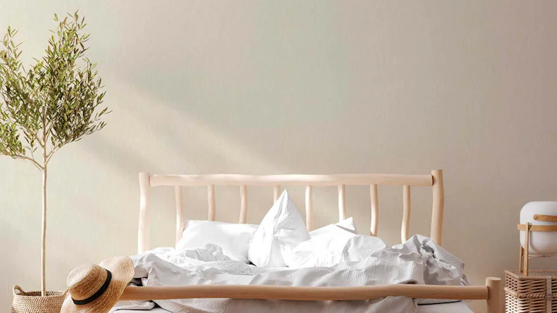 Vliestapete VILLA Uni Klassisch Weiß 621