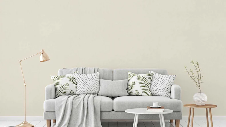 Vliestapete VILLA Uni Klassisch Beige 661