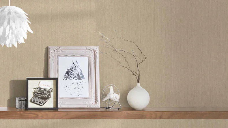 Papier peint intissé VILLA Uni classique or 663