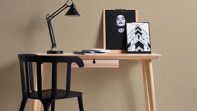 Papier peint intissé VILLA Uni classique or 663