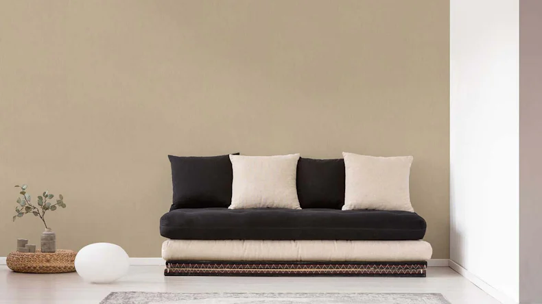 Papier peint intissé VILLA Uni classique or 663