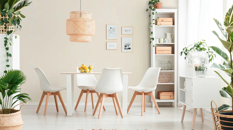 Vliestapete Floral Impression Uni Klassisch Weiß 37