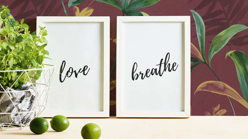 Vliestapete Jungle Chic Blumen & Natur Retro Rot 43