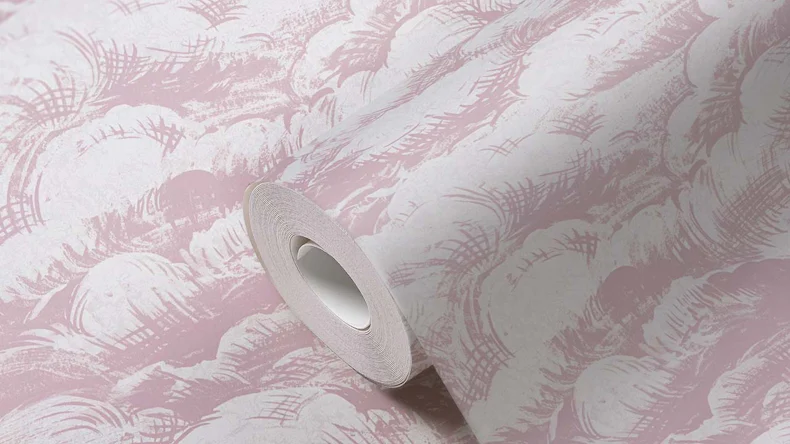 Vliestapete Jungle Chic Blumen & Natur Klassisch Rosa 51
