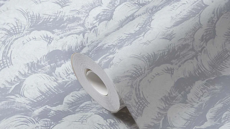 Vliestapete Jungle Chic Blumen & Natur Klassisch Grau 54