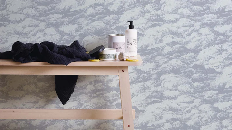 Vliestapete Jungle Chic Blumen & Natur Klassisch Grau 54