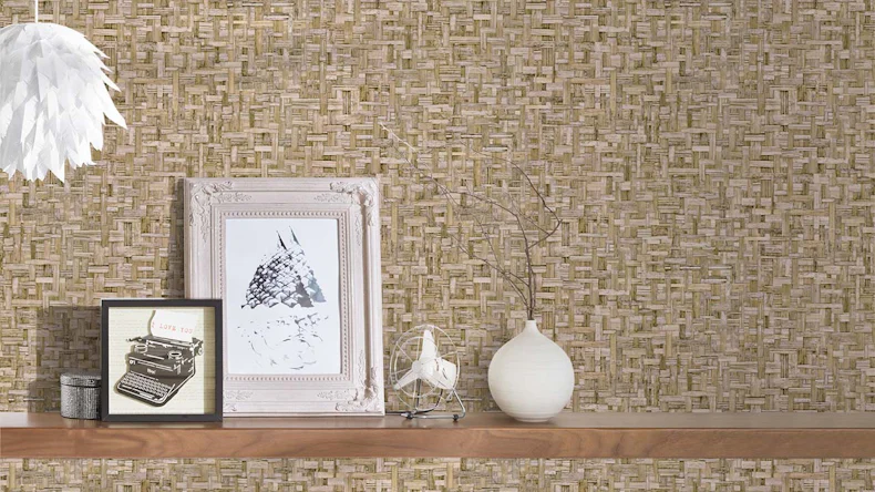 Vliestapete Jungle Chic Blumen & Natur Klassisch Braun 62
