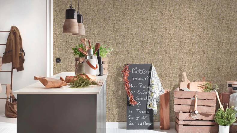 Vliestapete Jungle Chic Blumen & Natur Klassisch Braun 62