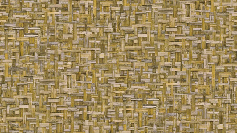 Vliestapete Jungle Chic Blumen & Natur Klassisch Gelb 64