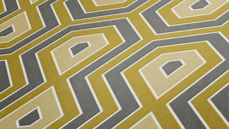 Vliestapete Jungle Chic Bilder Vintage Gelb 74