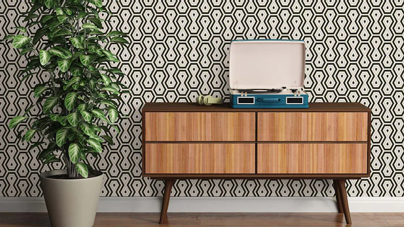 Vliestapete Jungle Chic Bilder Vintage Gold 75