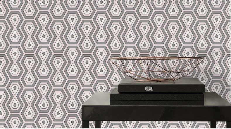 Vliestapete Jungle Chic Bilder Vintage Rosa 77