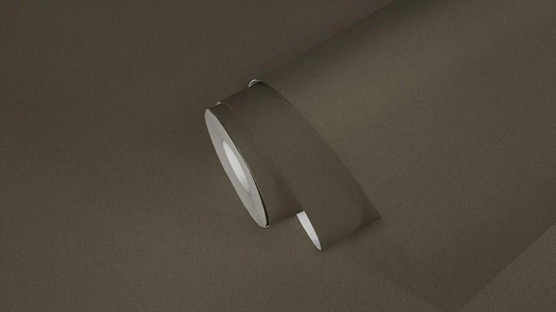 Vliestapete Floral Impression Uni Klassisch Braun 481