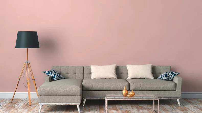 Vliestapete Floral Impression Uni Klassisch Rosa 487