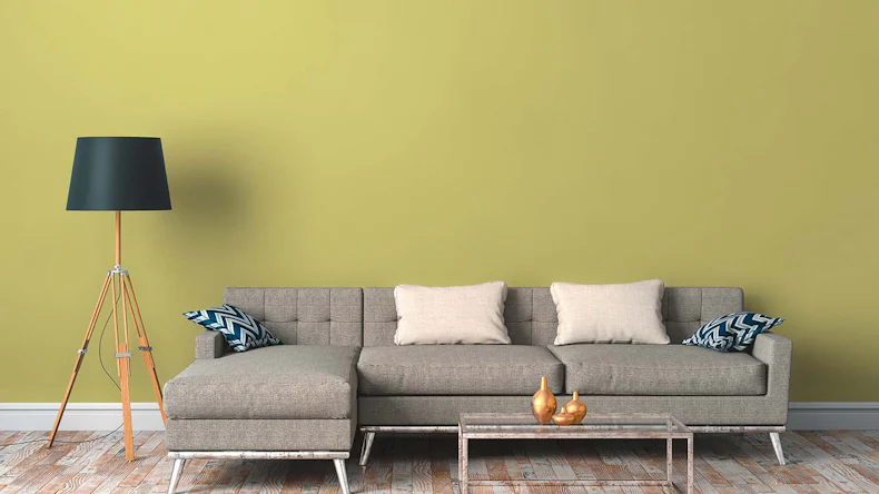 Vliestapete Floral Impression Uni Klassisch Grün 488