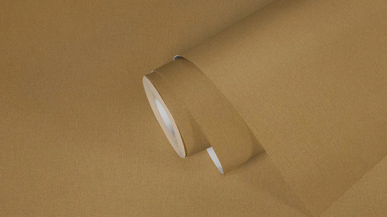 Vliestapete Floral Impression Uni Klassisch Gelb 501