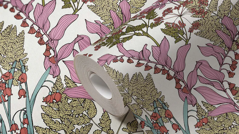 Vliestapete Floral Impression Blumen & Natur Retro Bunt 513