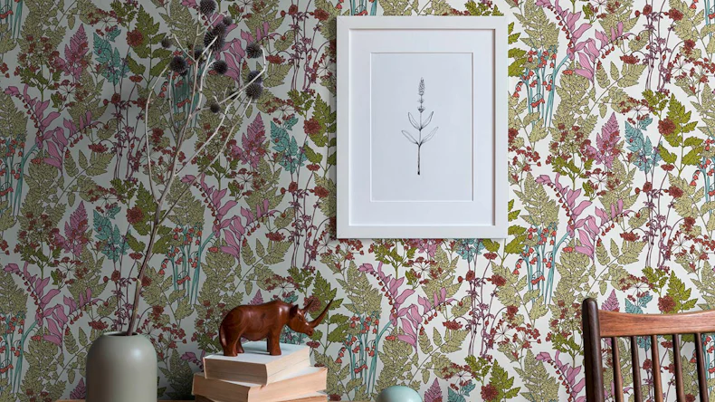 Vliestapete Floral Impression Blumen & Natur Retro Bunt 513