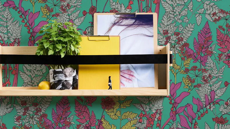 Vliestapete Floral Impression Blumen & Natur Retro Grün 516