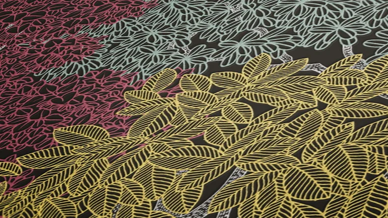 Vliestapete Floral Impression Blumen & Natur Retro Braun 532