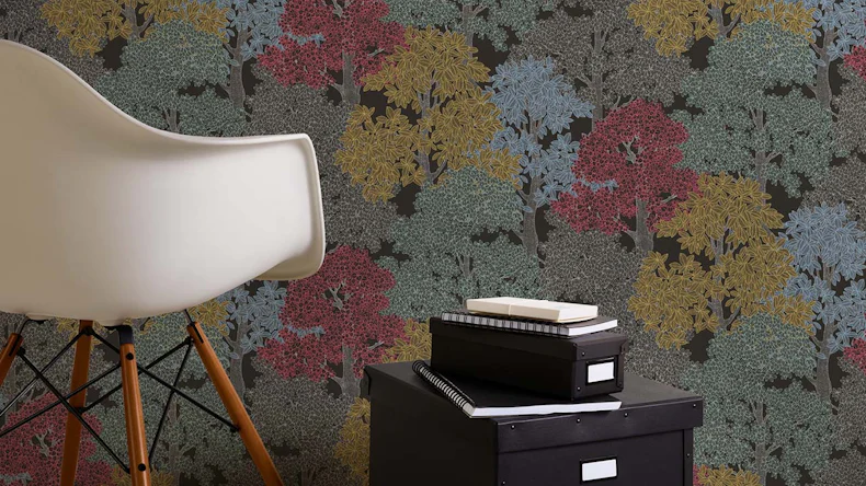 Vliestapete Floral Impression Blumen & Natur Retro Braun 532